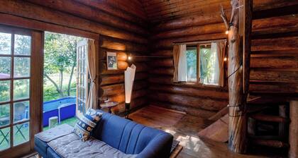 Reserve the entire log cabin | BBQ | Easy access t / Takashima City Shiga