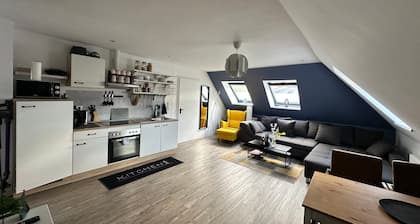Cozy 55 m² Top Floor Apartment – Perfect for Holidays and Work