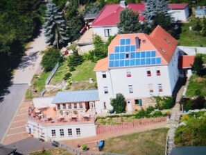 Exterior - Cozy vacation apartment with a view of the mountain lake. (Güntersberge)