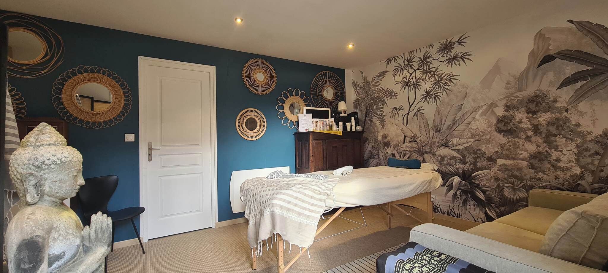 Sauna, hot tub, body treatments, deep-tissue massages, Swedish massages