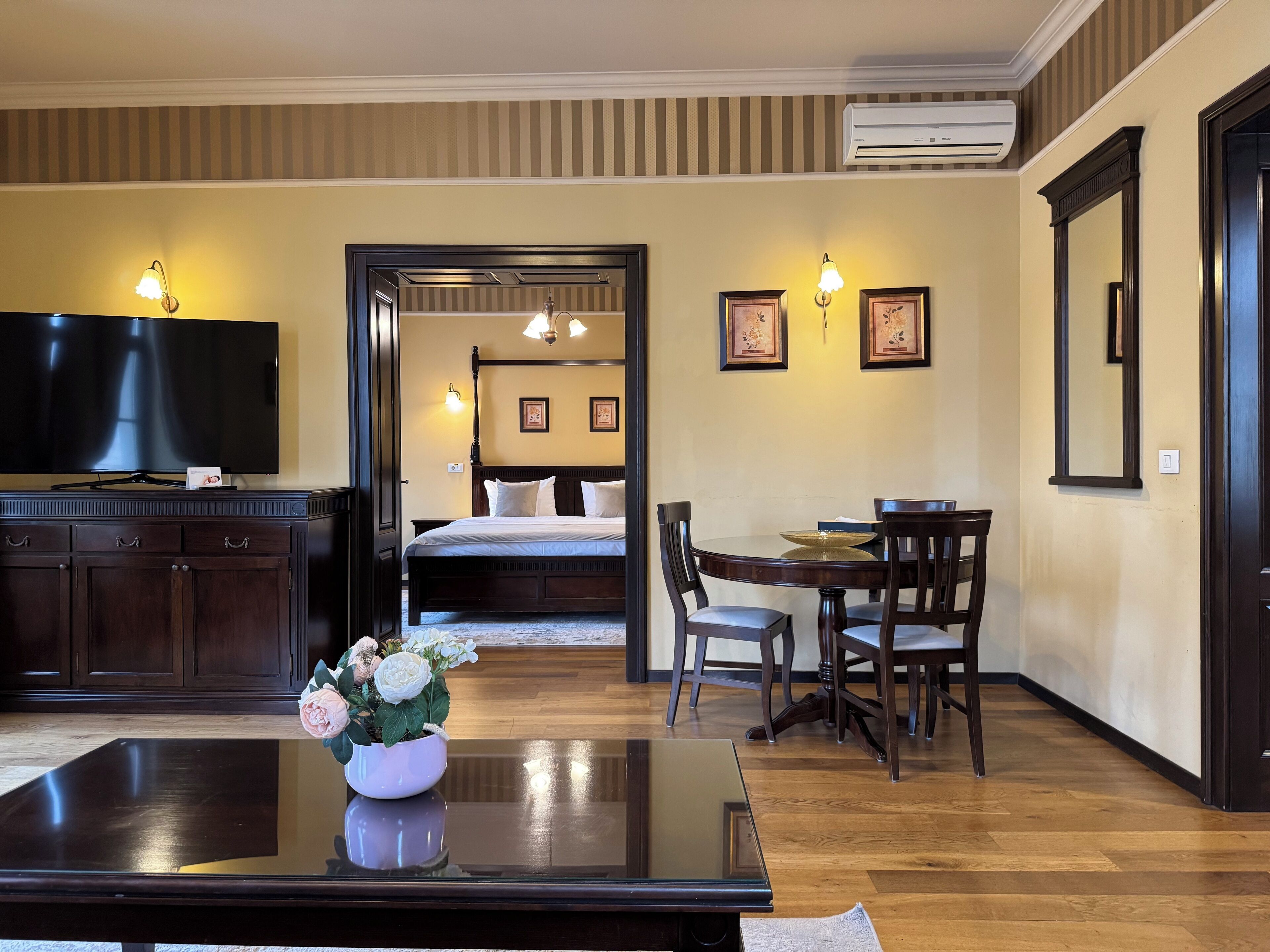 Appartement Prestige | Coffre-fort, espace de travail pour ordinateurs portables