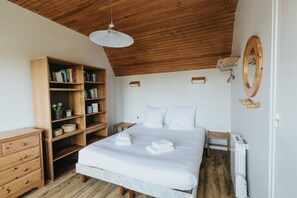 2 chambres, draps fournis