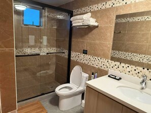 Shower, hair dryer, towels - Resort Like Amenities - In the City #2 (Kingston)
