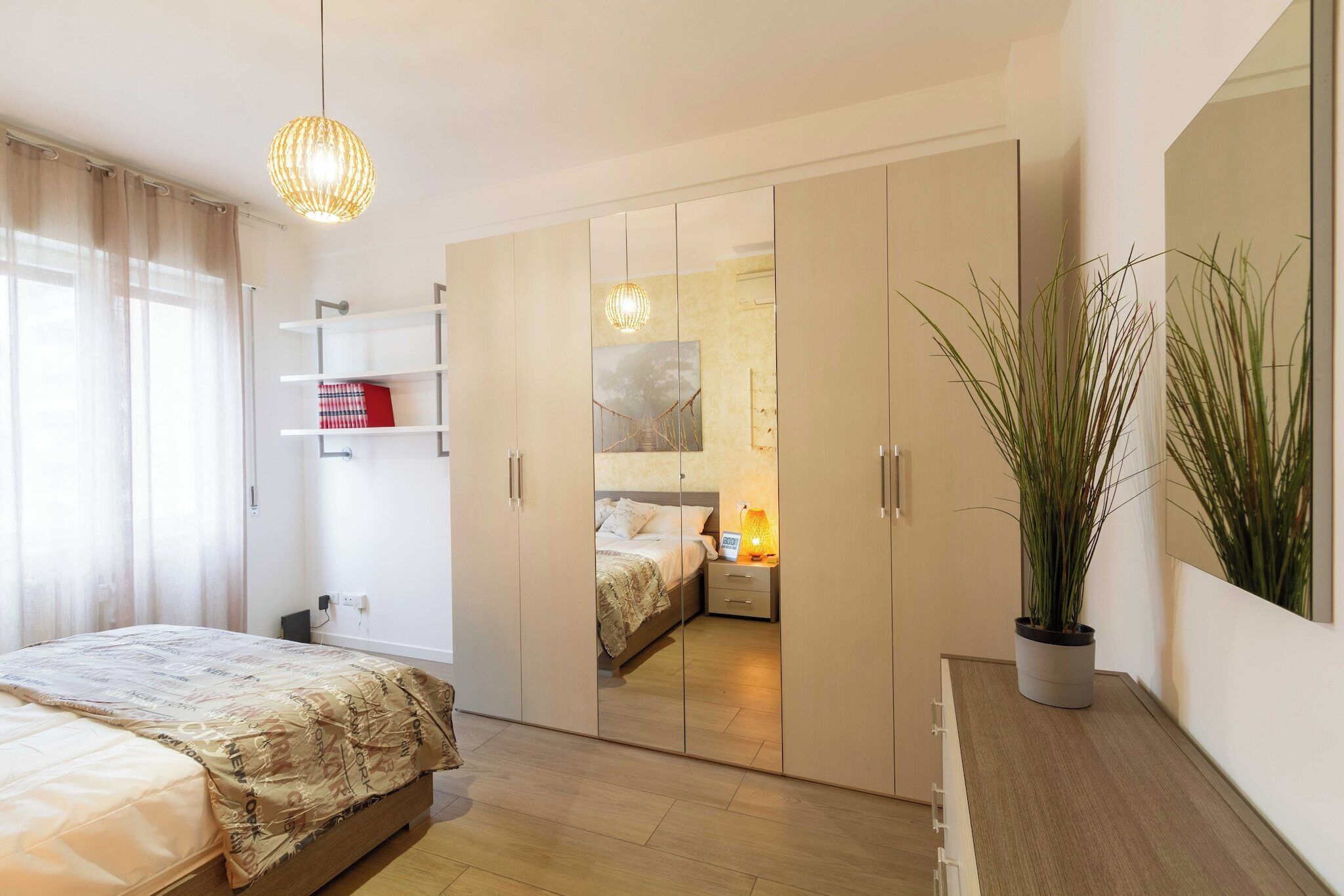 1 bedroom, desk, iron/ironing board, Internet