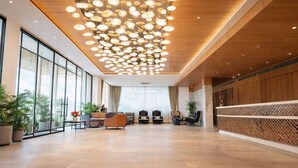Sitteområde i lobbyen