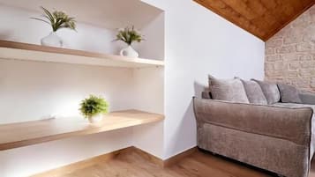 Leilighet – comfort, byutsikt | Oppholdsområde