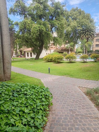 Luxury apartment with gym, swimming pool, sauna, barbecue.