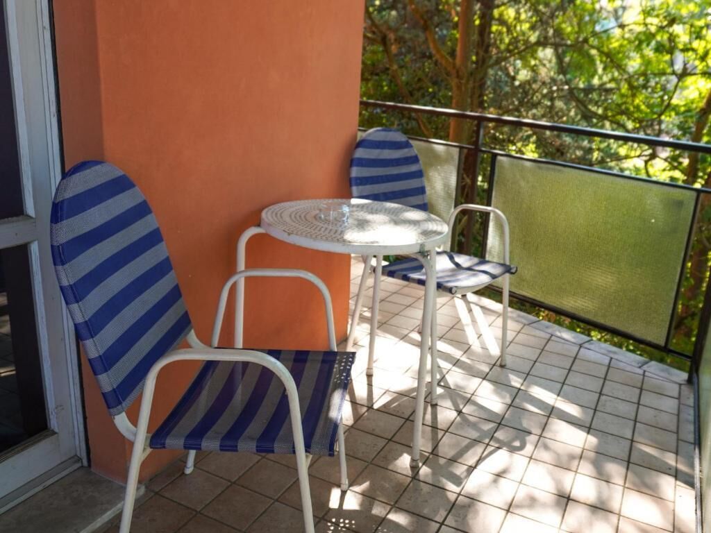 Camera Standard con 2 letti singoli, balcone, vista città | Terrazza/patio