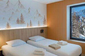 Kamar Twin Standar | Brankas dan Wi-Fi gratis