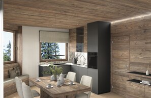 Dining - 121A - Dosplain Panoramic Apartments | Sass Rigais (Santa Cristina Valgardena)
