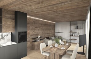 Dining - 121A - Dosplain Panoramic Apartments | Sass Rigais (Santa Cristina Valgardena)