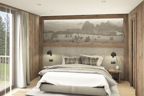 2 bedrooms, free WiFi, bed sheets - 121B - Dosplain Panoramic Apartments | Piz Miara (Santa Cristina Valgardena)