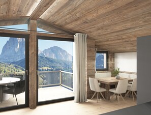 Dining - 121C - Dosplain Panoramic Apartments | Stevia (Santa Cristina Valgardena)