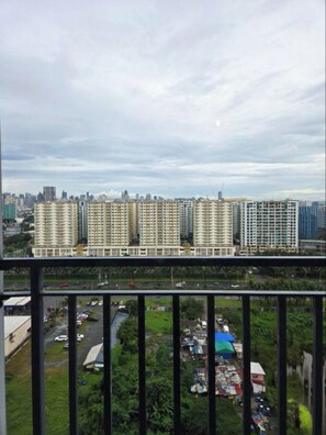 Dobbeltrom – standard, 1 soverom, byutsikt | Utsikt fra balkong