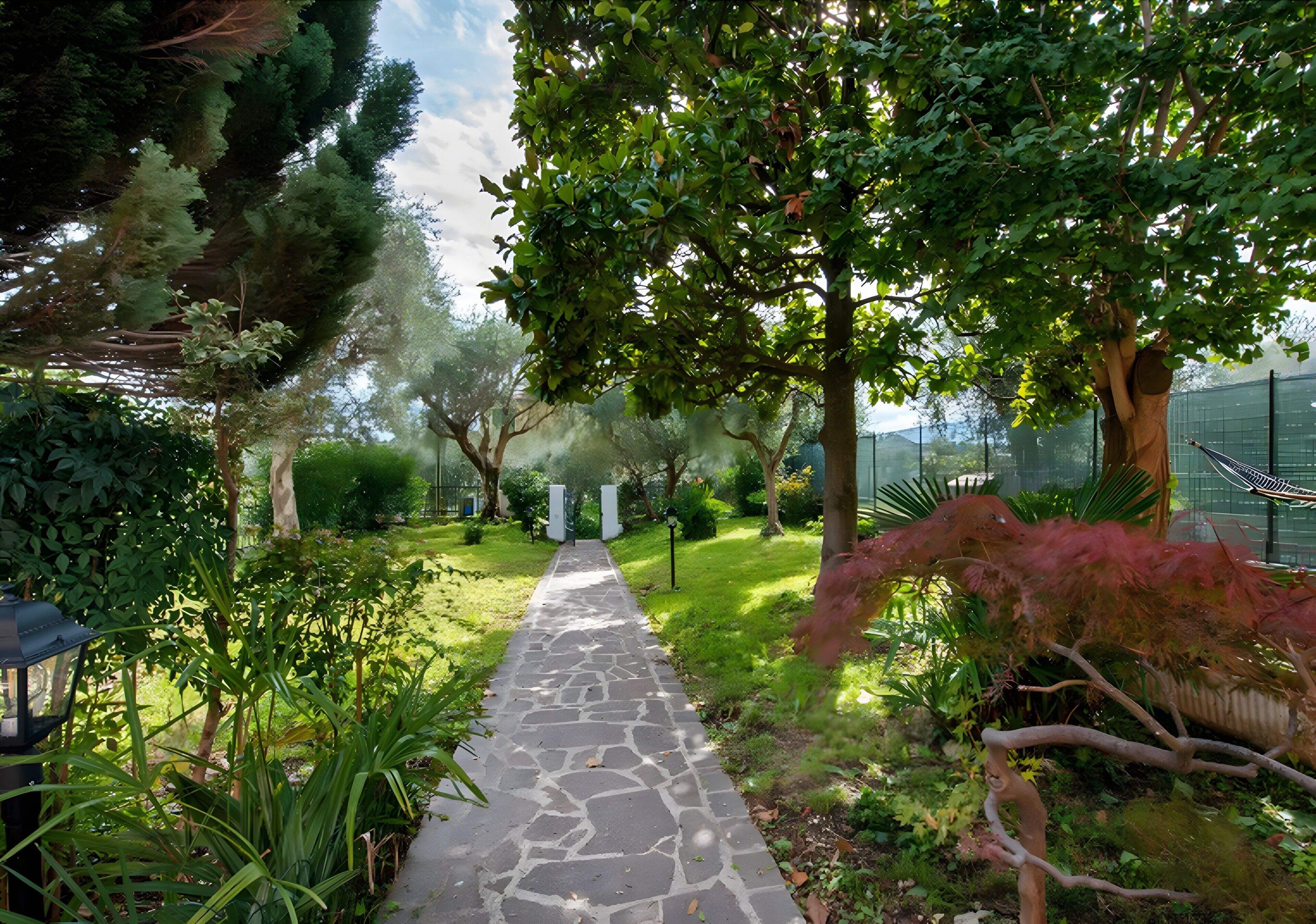 Enceinte de l’hébergement