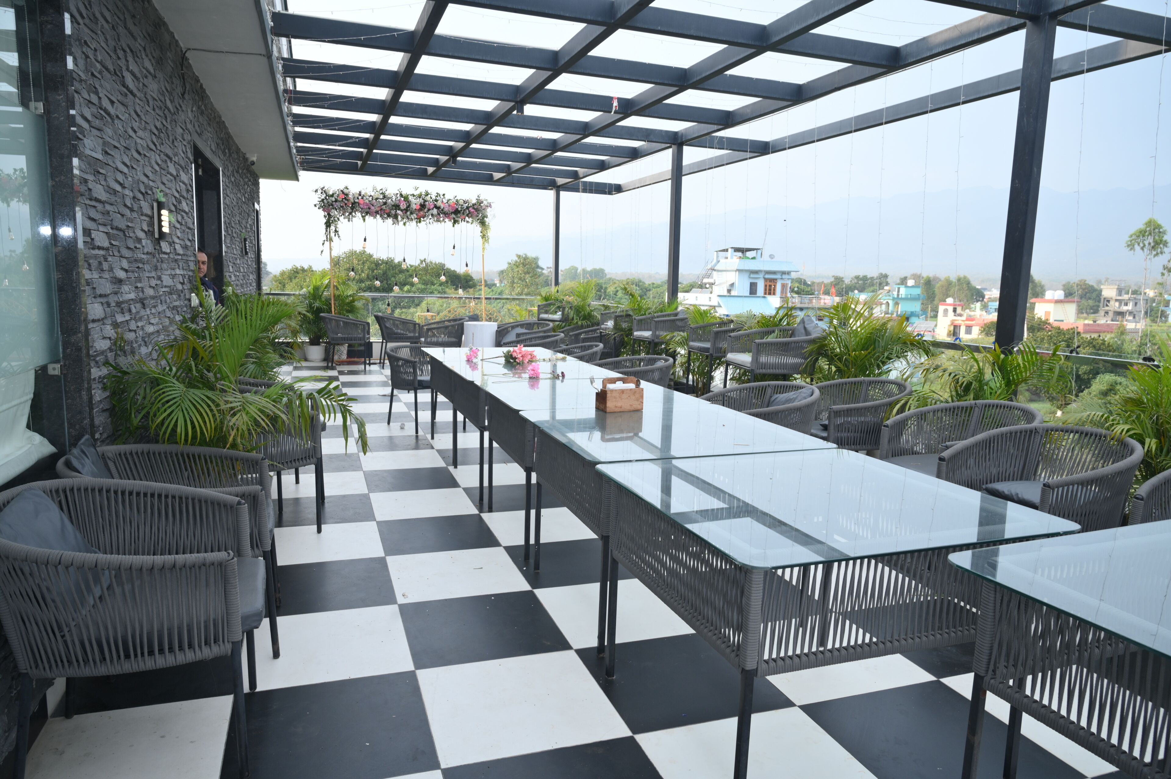 Terraza en la azotea