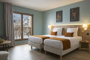 Superior Twin Room, Balcony - SOWELL HÔTELS L'Alpe Blanche (Vars)