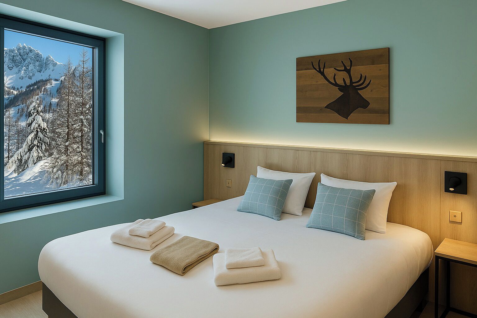 Standard-Doppelzimmer | Zimmersafe, kostenloses WLAN