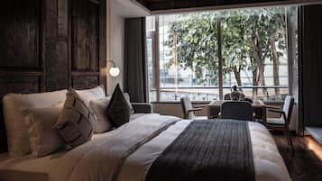 Senior Double Room, Patio | Blackout drapes, soundproofing, iron/ironing board, free WiFi