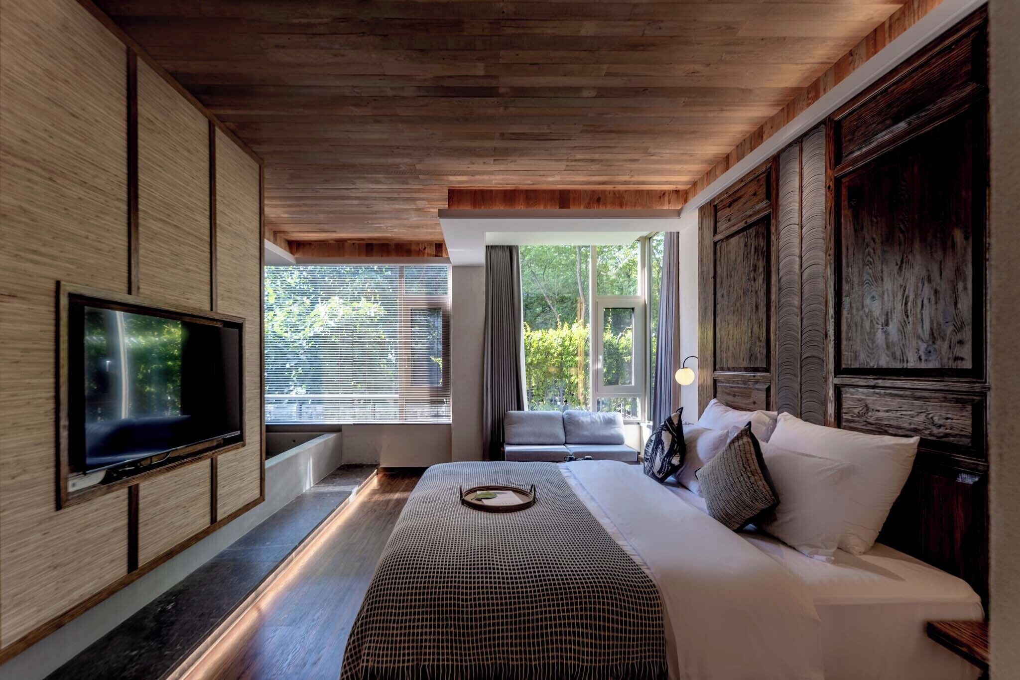 슈피리어 더블룸, 파티오 | 암막 커튼, 방음 설비, 다리미/다리미판, 무료 WiFi