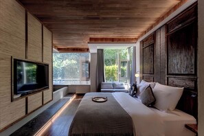 Superior-Doppelzimmer, Terrasse | Verdunkelungsvorhänge, schallisolierte Zimmer, Bügeleisen/Bügelbrett