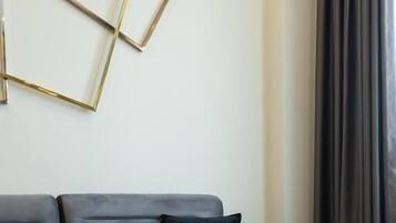 Svit Standard - utsikt mot staden | Vardagsrum