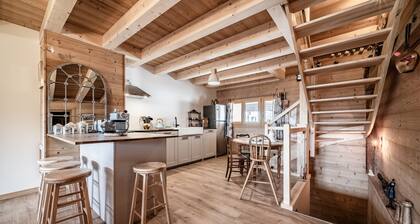 Maison de vacances « Le Chat Perché » avec vue sur la montagne et jardin privé