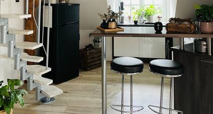 Apartment 'Rosenzauber Loft' mit privatem Garten, Balkon und WLAN