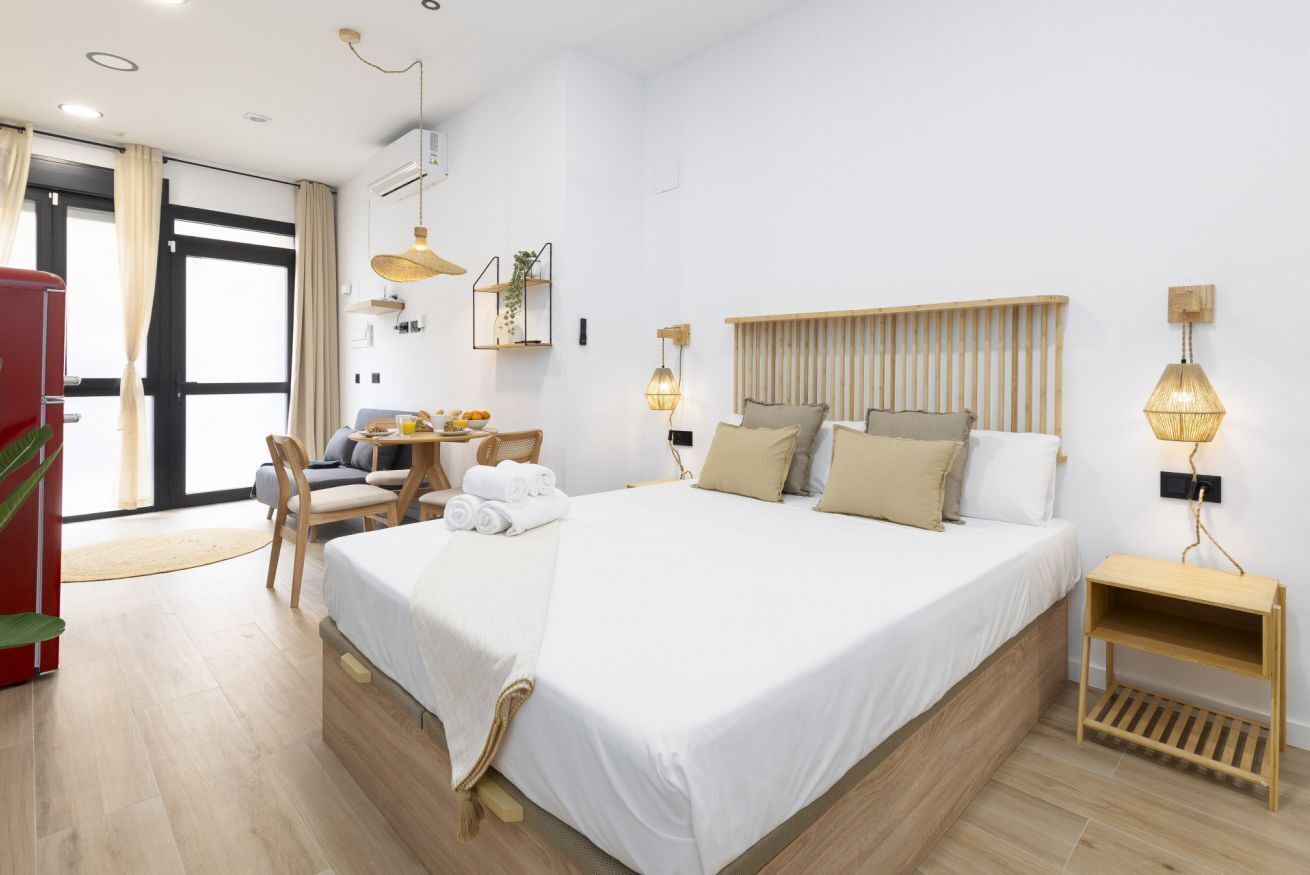 1 bedroom, iron/ironing board