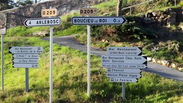 Enceinte de l’hébergement