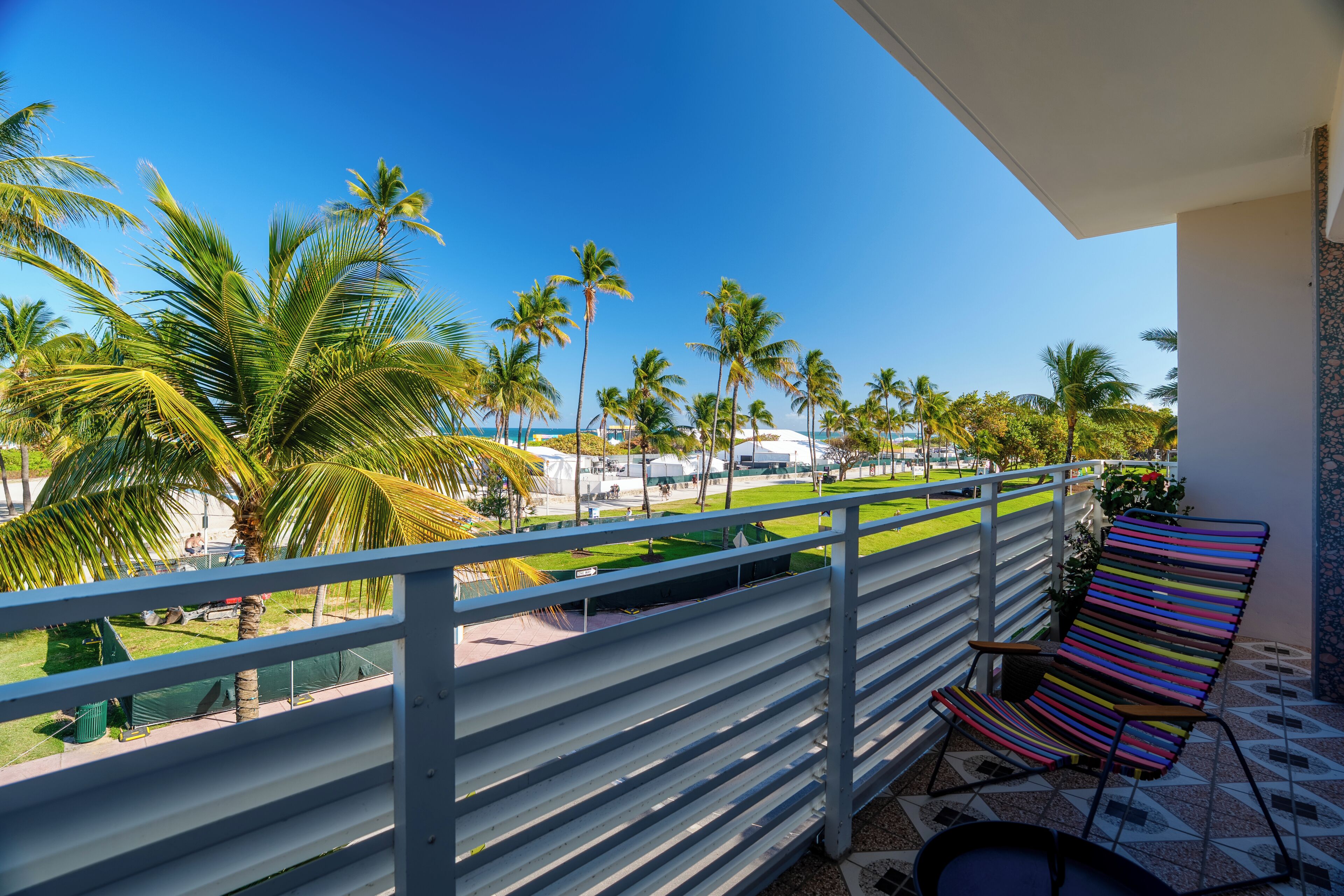 Huoneisto, valtamerinäköala (Spacious Suite) | Parveke