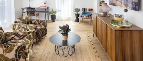 Apartment, Meerblick (Spacious Suite) | Wohnbereich