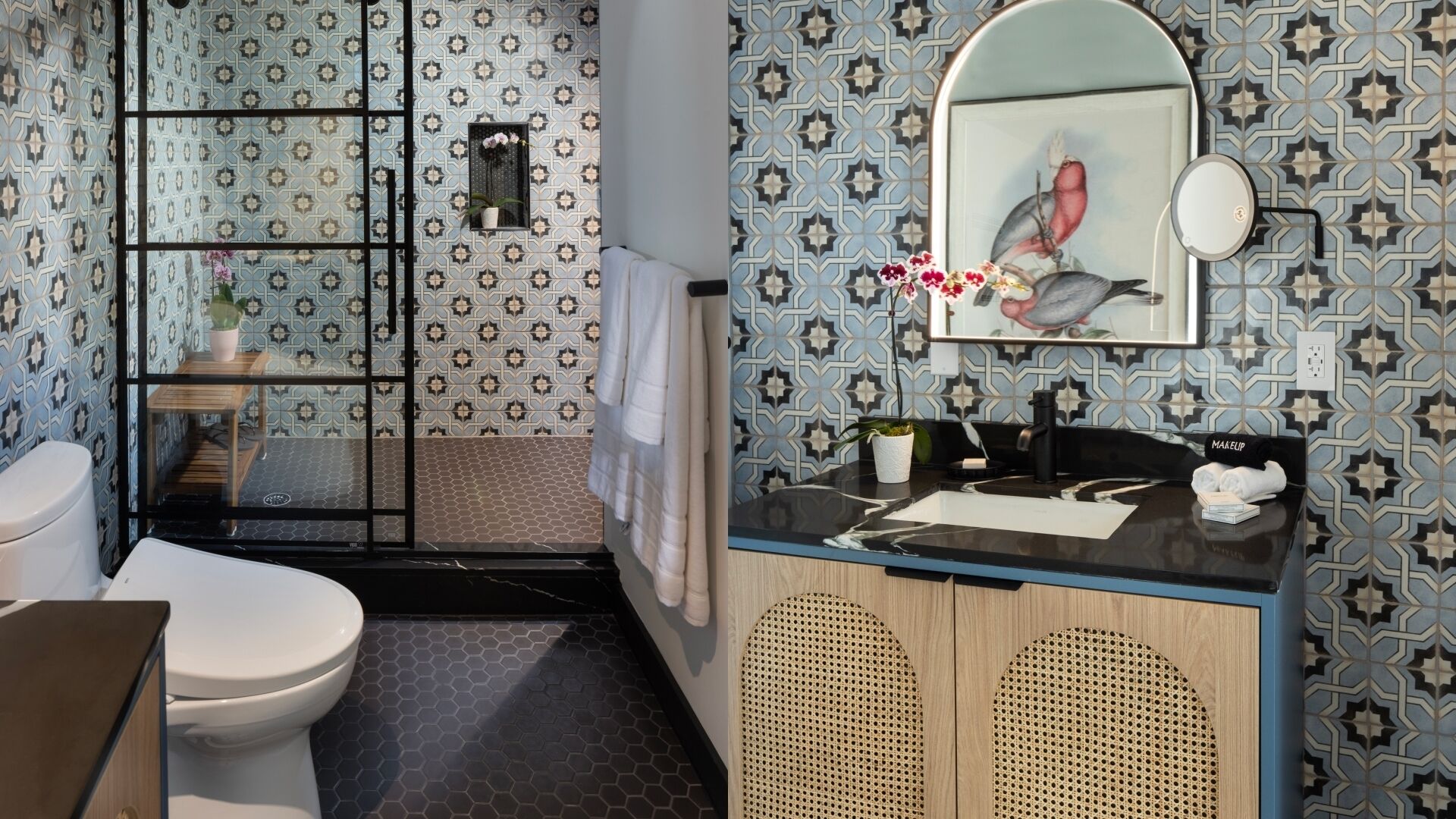 Appartement, 1 kingsize bed | Badkamer | Een haardroger, handdoeken, zeep, shampoo