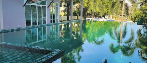 Condo, 1 Bedroom, Accessible, Smoking | Pool | Outdoor pool