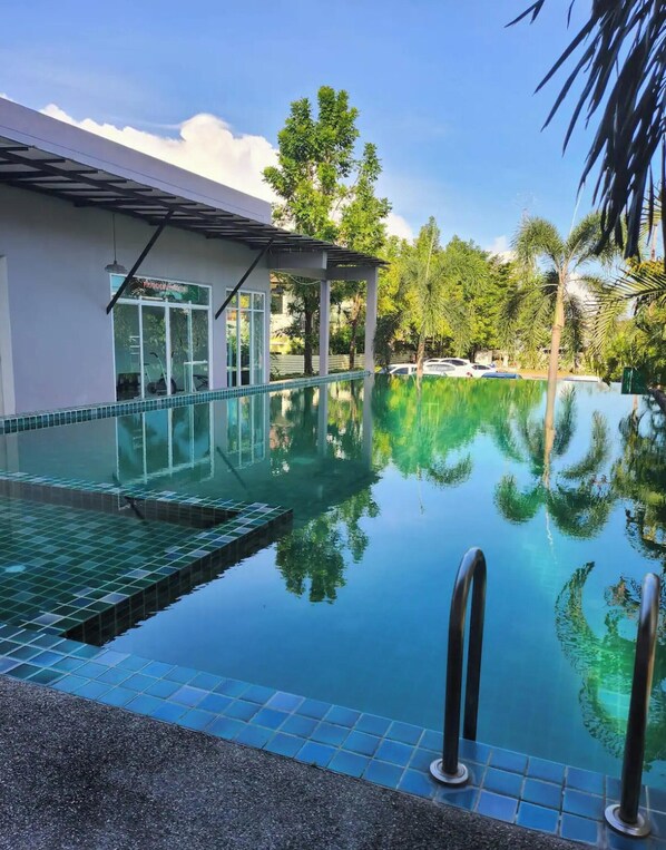 Condo, 1 Bedroom, Accessible, Smoking | Pool - Charming Condo in Wichit Comfort Meets Convenience (Wichit)