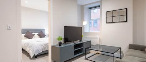 1 bedroom, iron/ironing board, bed sheets