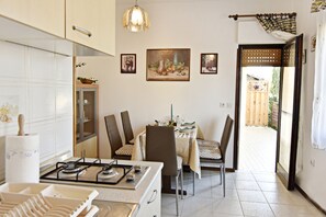 Apartment, 3 Bedrooms, Patio, Garden View | Dining room - Spacious Apartment With Parking (Umag)