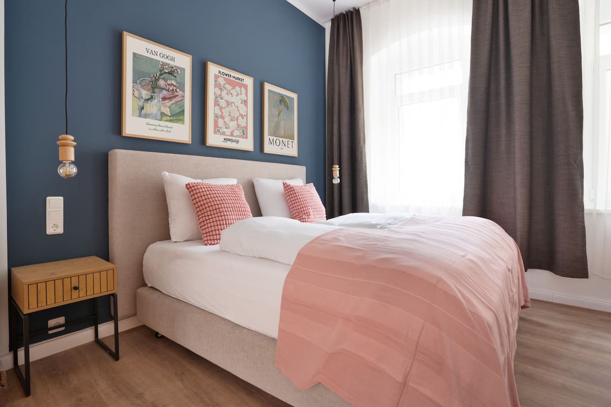 Deluxe appartement, 1 slaapkamer | Gratis wifi