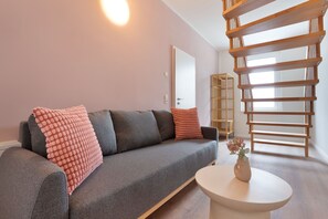 Premium-Apartment, 3 Schlafzimmer | Wohnbereich