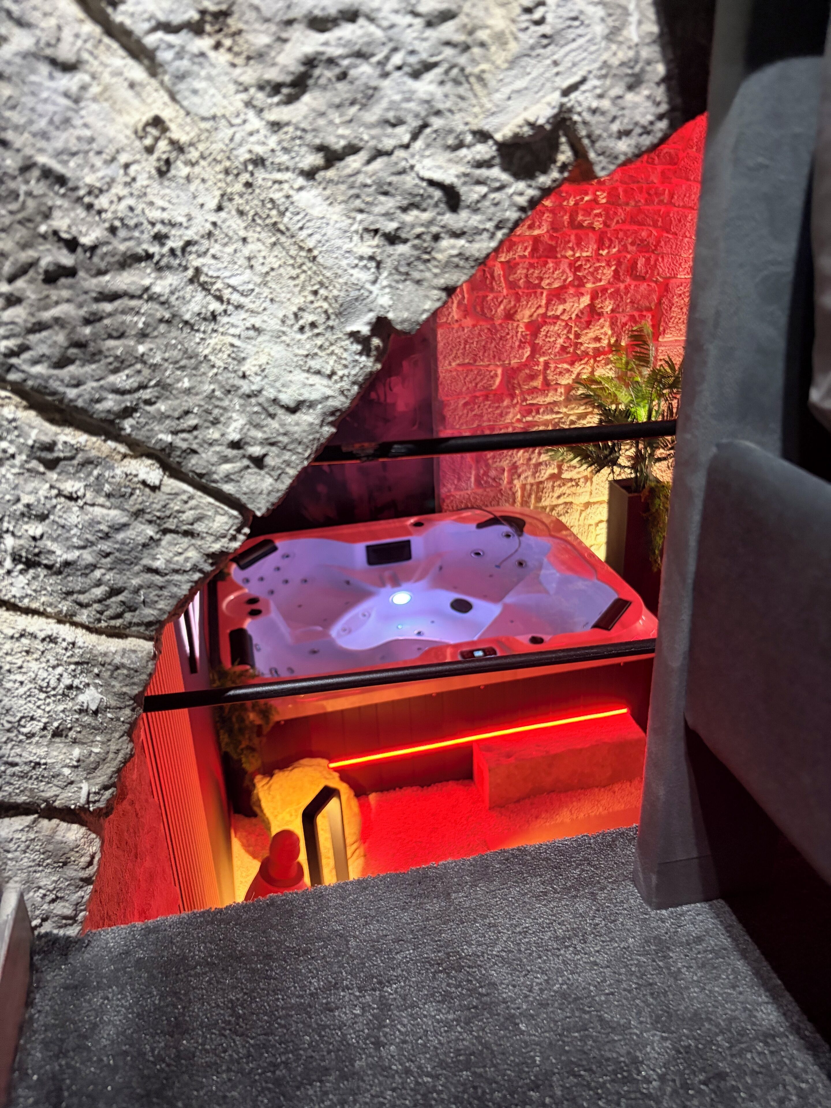 Tina de hidromasaje interior