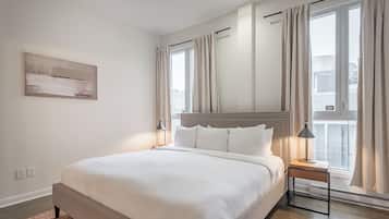 Penthouse Luxe, vue ville