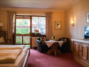 Apartment | Living room - Ferienwohnung Sammareier Gutshof in Bad Birnbach (Bad Birnbach)