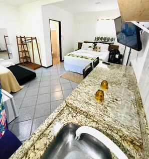 Basic Room, Lanai, Garden View | Iron/ironing board - Bella vida274 (Porto Seguro)