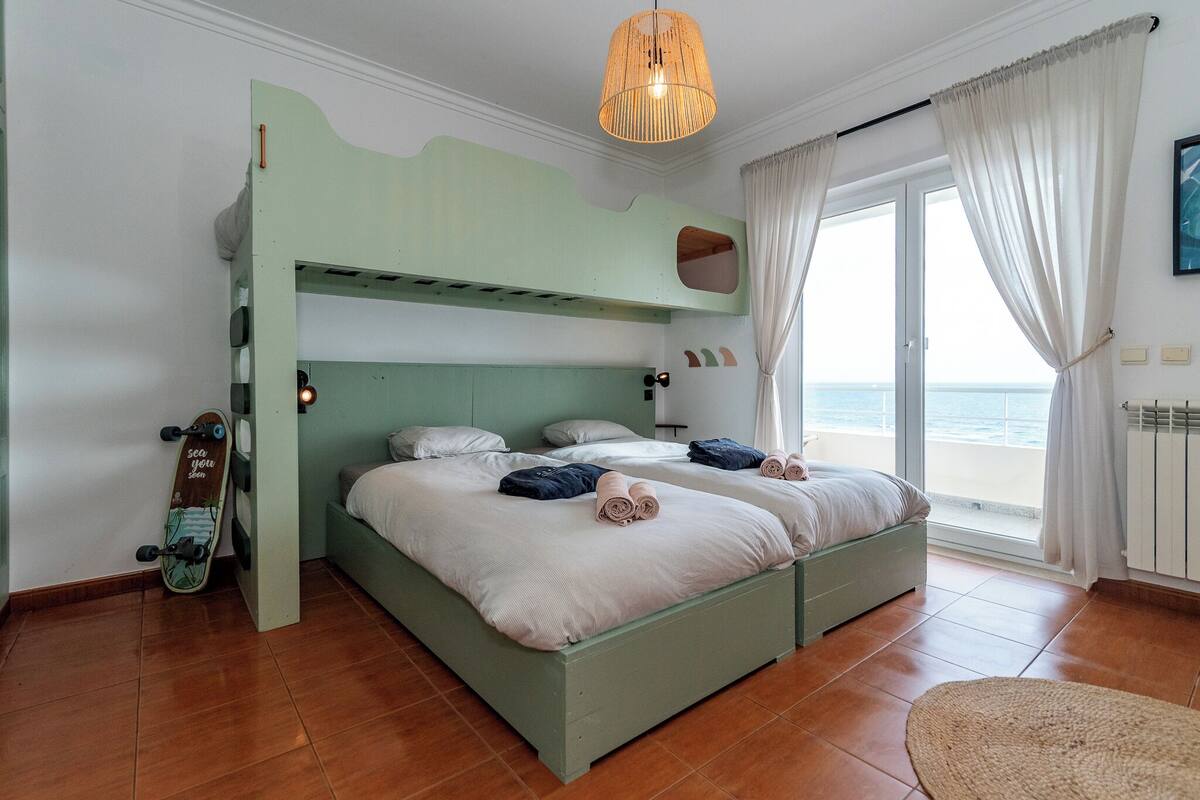 Comfort-Doppel- oder -Zweibettzimmer, Balkon, Meerblick | Kostenloses WLAN