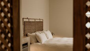 Superior Quadruple Room, Garden View | Egyptian cotton sheets, premium bedding, memory-foam beds, desk