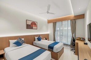 Deluxe Double or Twin Room | In-room safe, blackout drapes, iron/ironing board, free WiFi