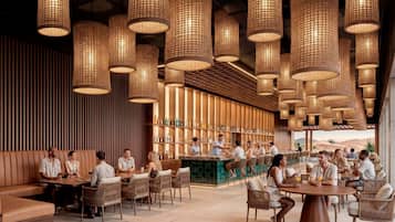 4 bars/lounges, poolside bar