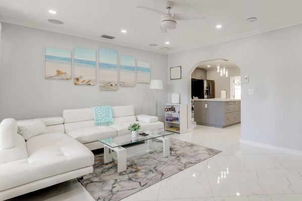 Interior - Grill & Games! Family Home, 3 Mi to Pompano Beach (Pompano Beach)