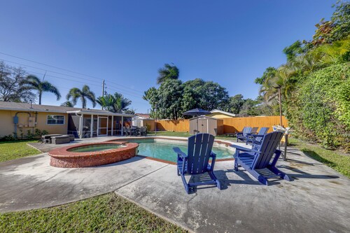 Grill & Games! Family Home, 3 Mi to Pompano Beach