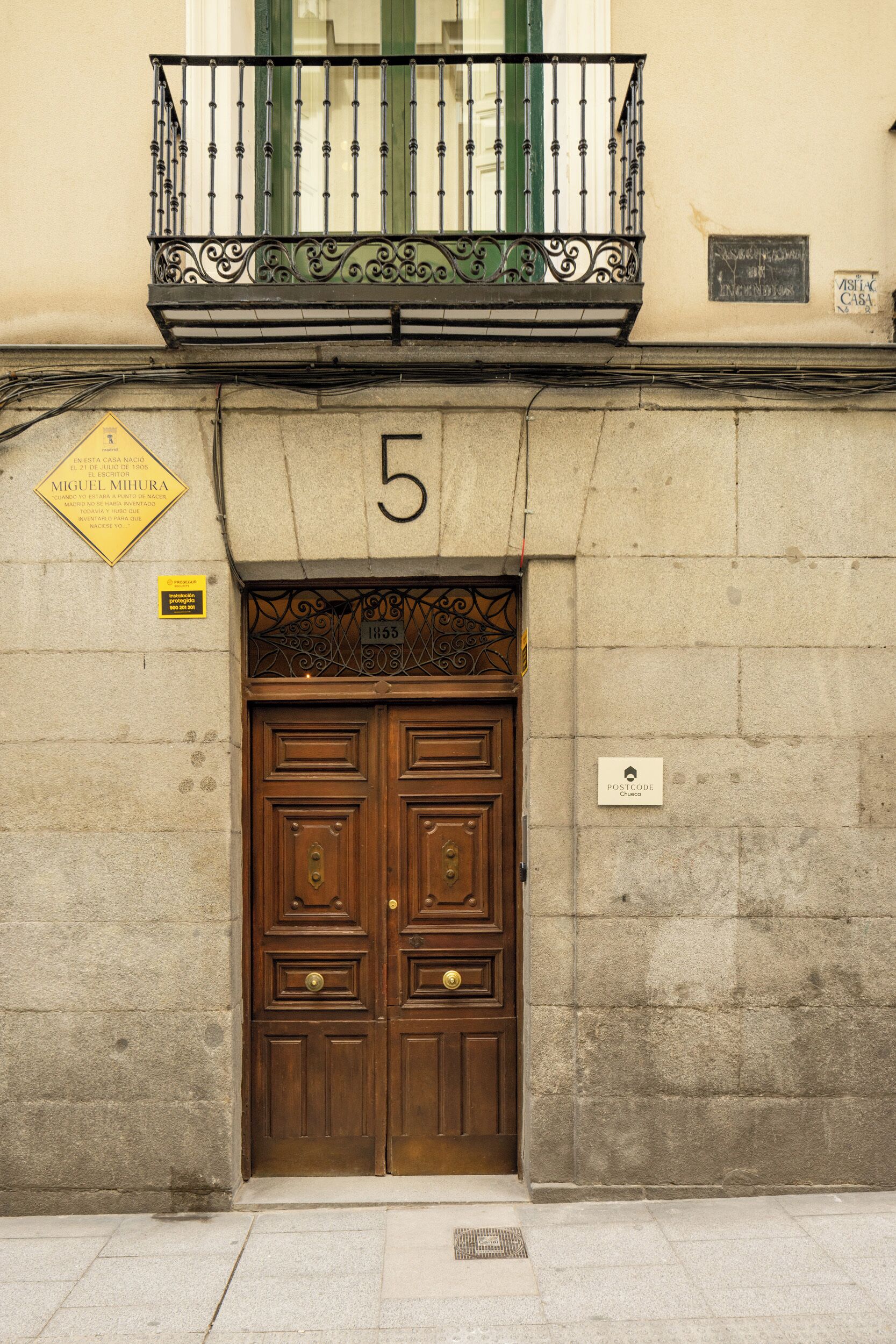 Façade de l’hébergement